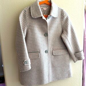 Bonpoint 8 girl’s woolen coat super cute NWT